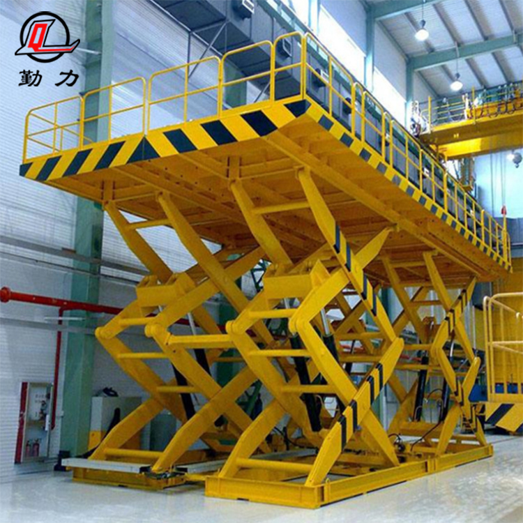 碧桂園集團自動化剪叉式升降平臺